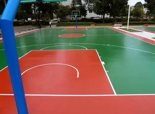 荆州球场地面翻新,裂缝修重要性
